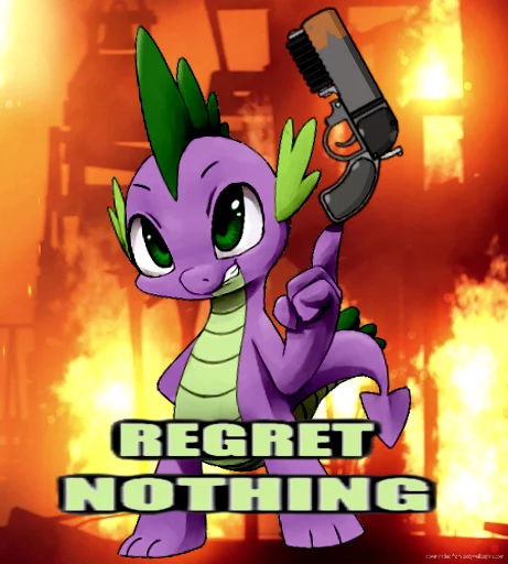 Adult Spike sticker 2