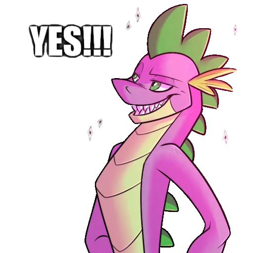 Adult Spike sticker 11