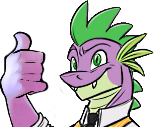 Adult Spike sticker 12