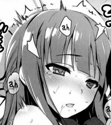 Ahegao by @moonreaper sticker 11