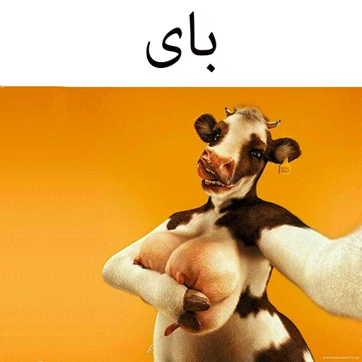 گاو سسکی (PACK BY ARSAM) sticker 3