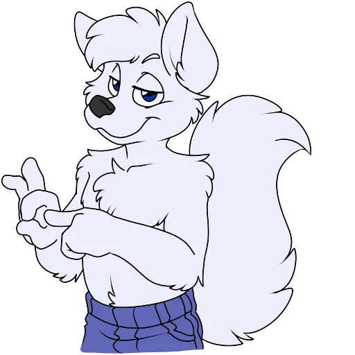 Artie by Wolfblade Telegram sticker pack