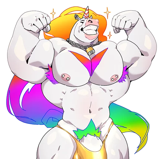 Biff the Unicorn Telegram sticker pack
