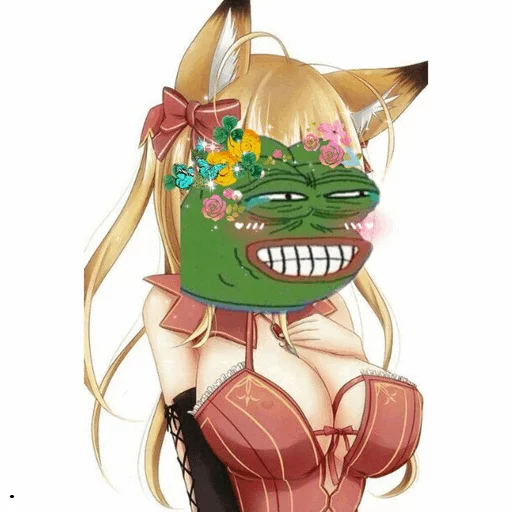 Big oppai pepe🐸⭐️ sticker 2