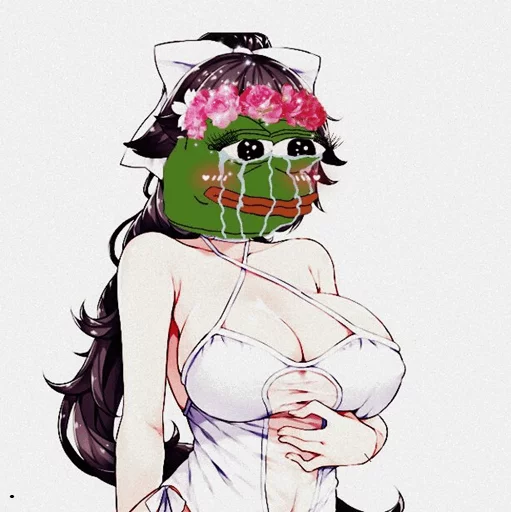 Big oppai pepe🐸⭐️ sticker 12