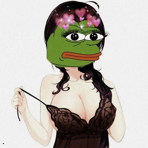 Big oppai pepe🐸⭐️ sticker 6