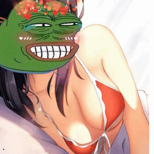 Big oppai pepe🐸⭐️ sticker 9