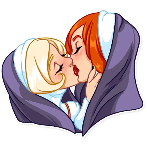 Naughty Nun sticker 11