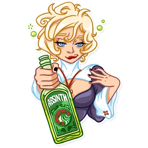 Naughty Nun sticker 6