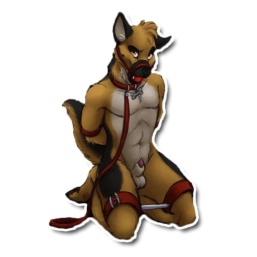 bondage for cats sticker 2