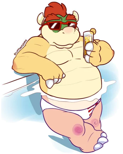 Bowser OxC sticker 12