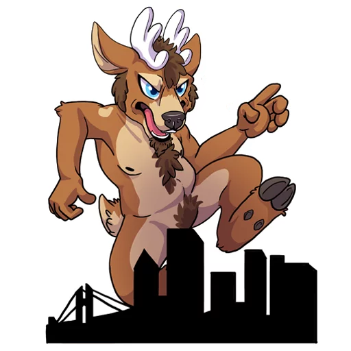 Buckstickers Telegram sticker pack