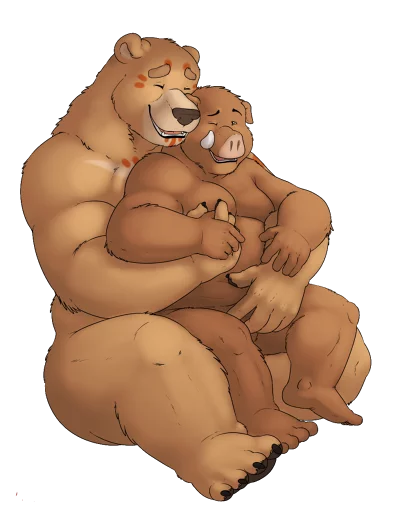 cuddling sticker 6