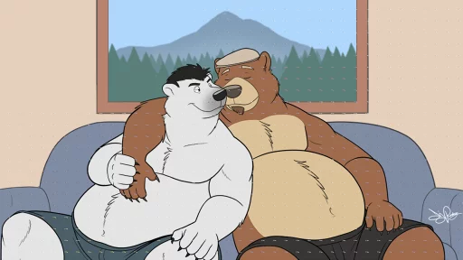 cuddling sticker 7