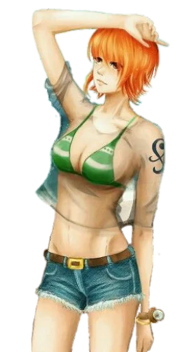 Nami neko sticker 3