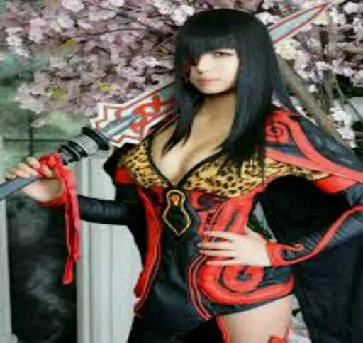 Sexy girl cosplayer sticker 2