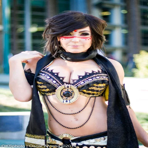 Sexy girl cosplayer sticker 5