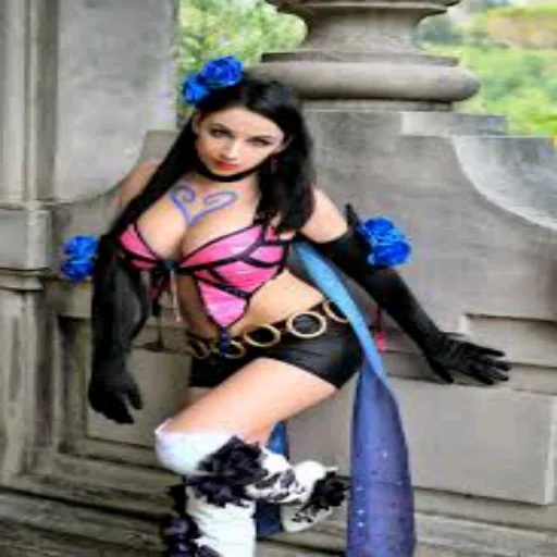 Sexy girl cosplayer sticker 6