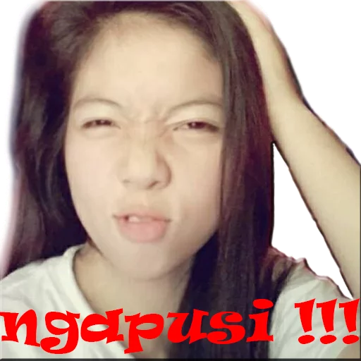 cewek sticker 11
