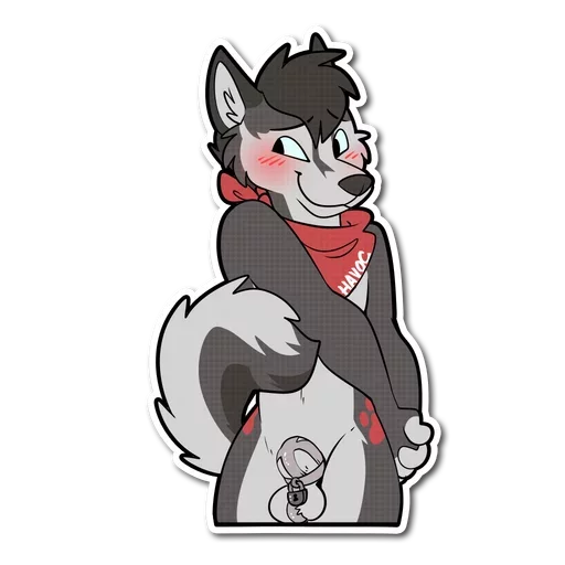 Chastity Furs Sticker Pack sticker 6