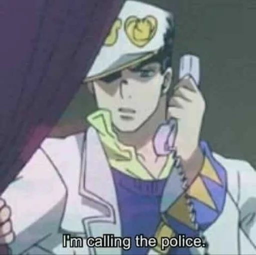 Choads Jojo References sticker 3