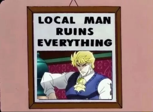 Choads Jojo References sticker 6