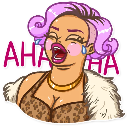 Miss Curvy Telegram sticker pack