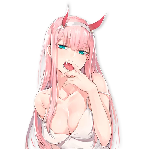 Darling in the FranXX Telegram sticker pack