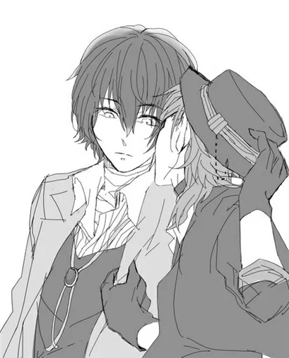 *dazai x chuuya* sticker 2