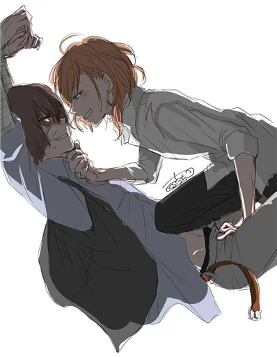 *dazai x chuuya* sticker 6