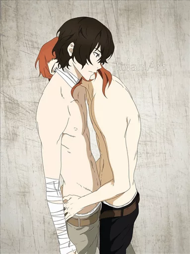 *dazai x chuuya* sticker 9