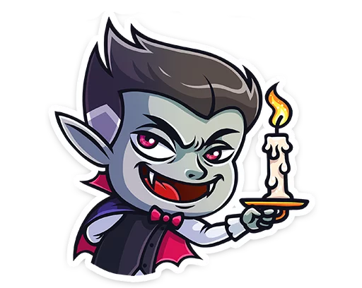 Count Dracula :: @TgSticker Telegram sticker pack
