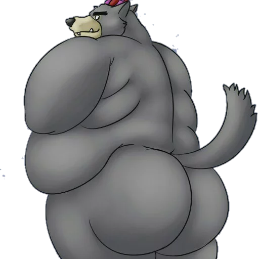 Furries butts sticker 8