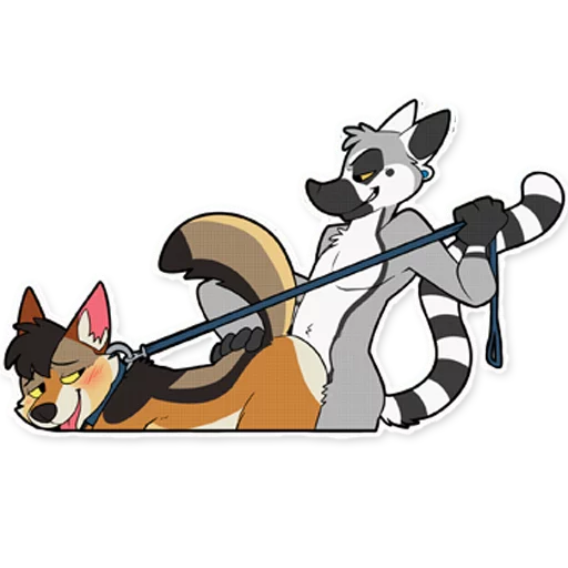 Gay Furry Telegram sticker pack