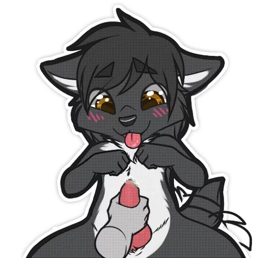 Gay Furry sticker 4