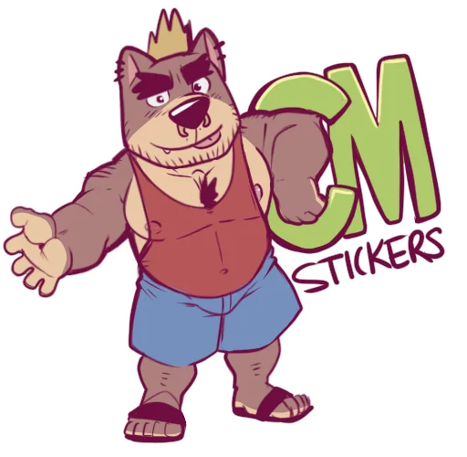 Gazzyburr sticker 8
