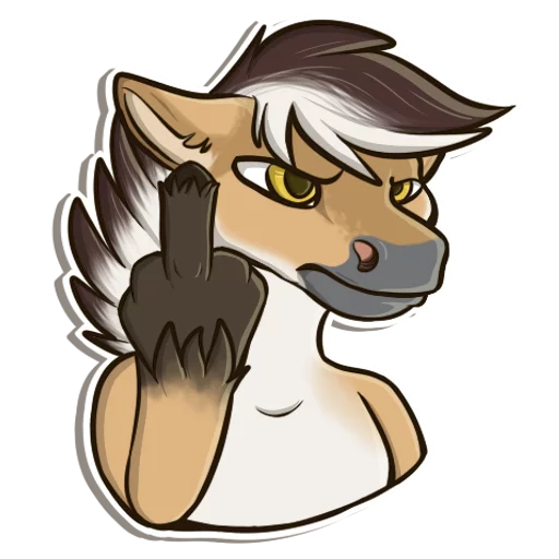 Granitethewolf sticker 5