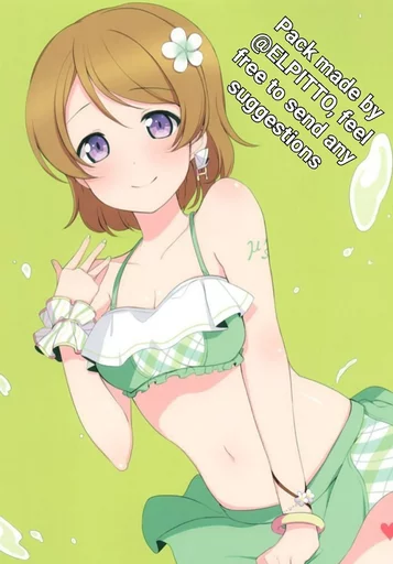 Hanayo Pack Telegram sticker pack