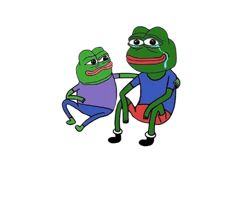 Jagged Pepe Telegram sticker pack