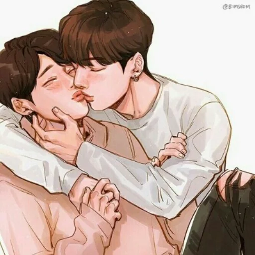 •° JIKOOK fanart °• Telegram sticker pack