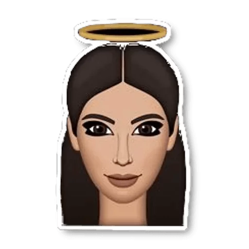 Kardashian stickers / @difetto / sticker 2
