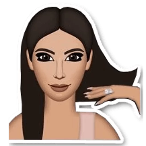 Kardashian stickers / @difetto / sticker 11