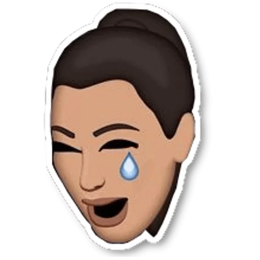 Kardashian stickers / @difetto / sticker 4