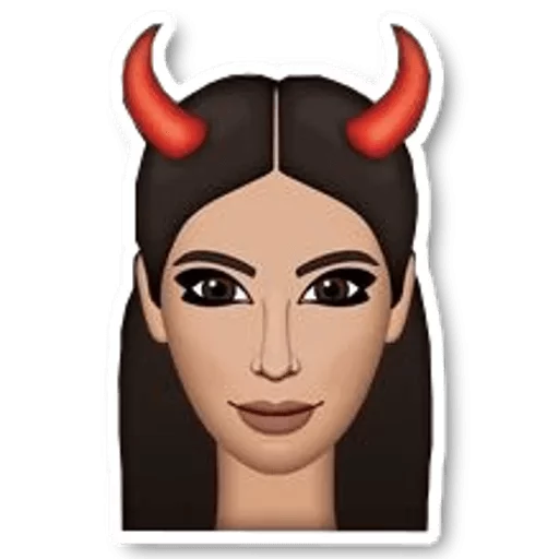 Kardashian stickers / @difetto / sticker 5