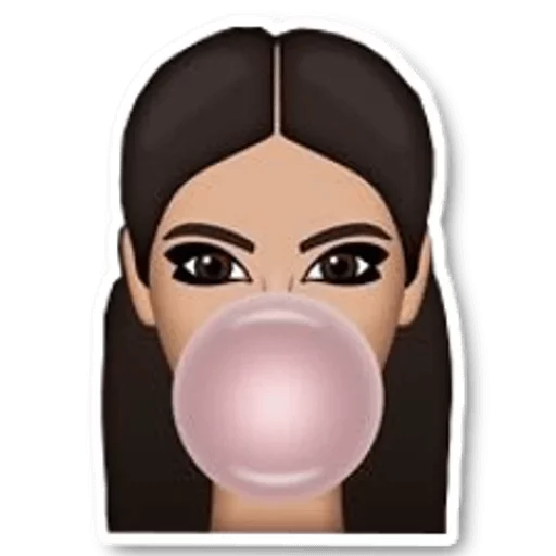 Kardashian stickers / @difetto / sticker 7