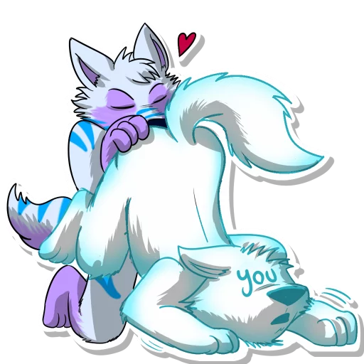 Keenora Fluffball NSFW sticker 2