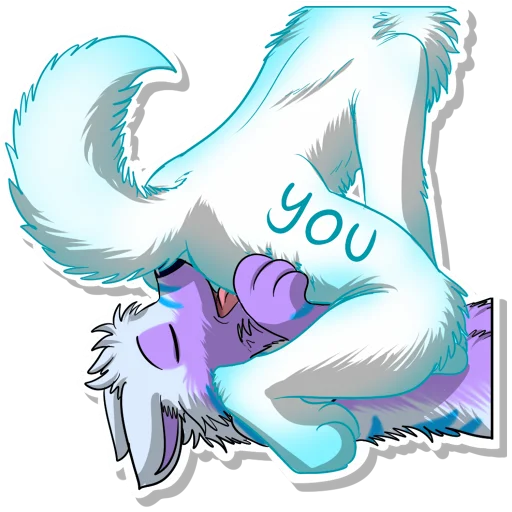 Keenora Fluffball NSFW sticker 11