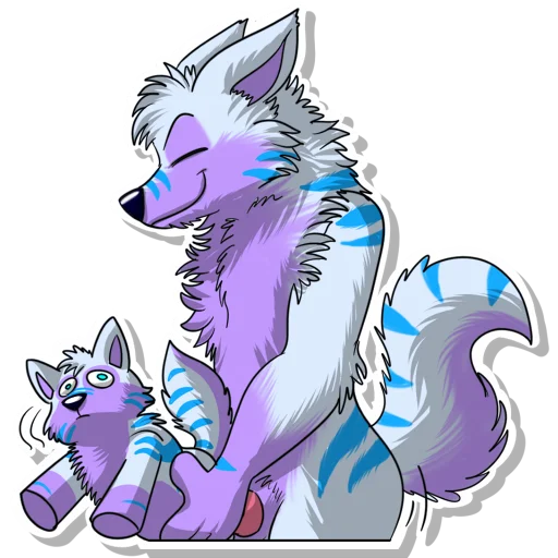 Keenora Fluffball NSFW sticker 12