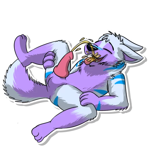 Keenora Fluffball NSFW sticker 6