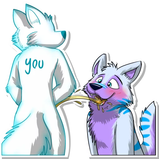 Keenora Fluffball NSFW sticker 7